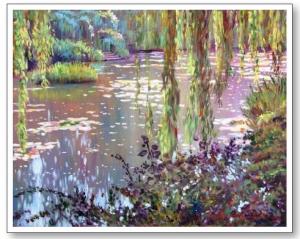 Thank you to an Art Collector in Cache, OK   for buying Homage to Monet